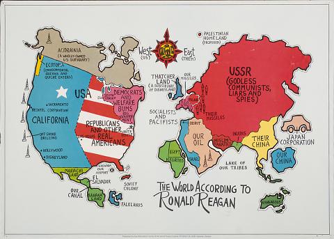 Ronald reagan electoral map 1984