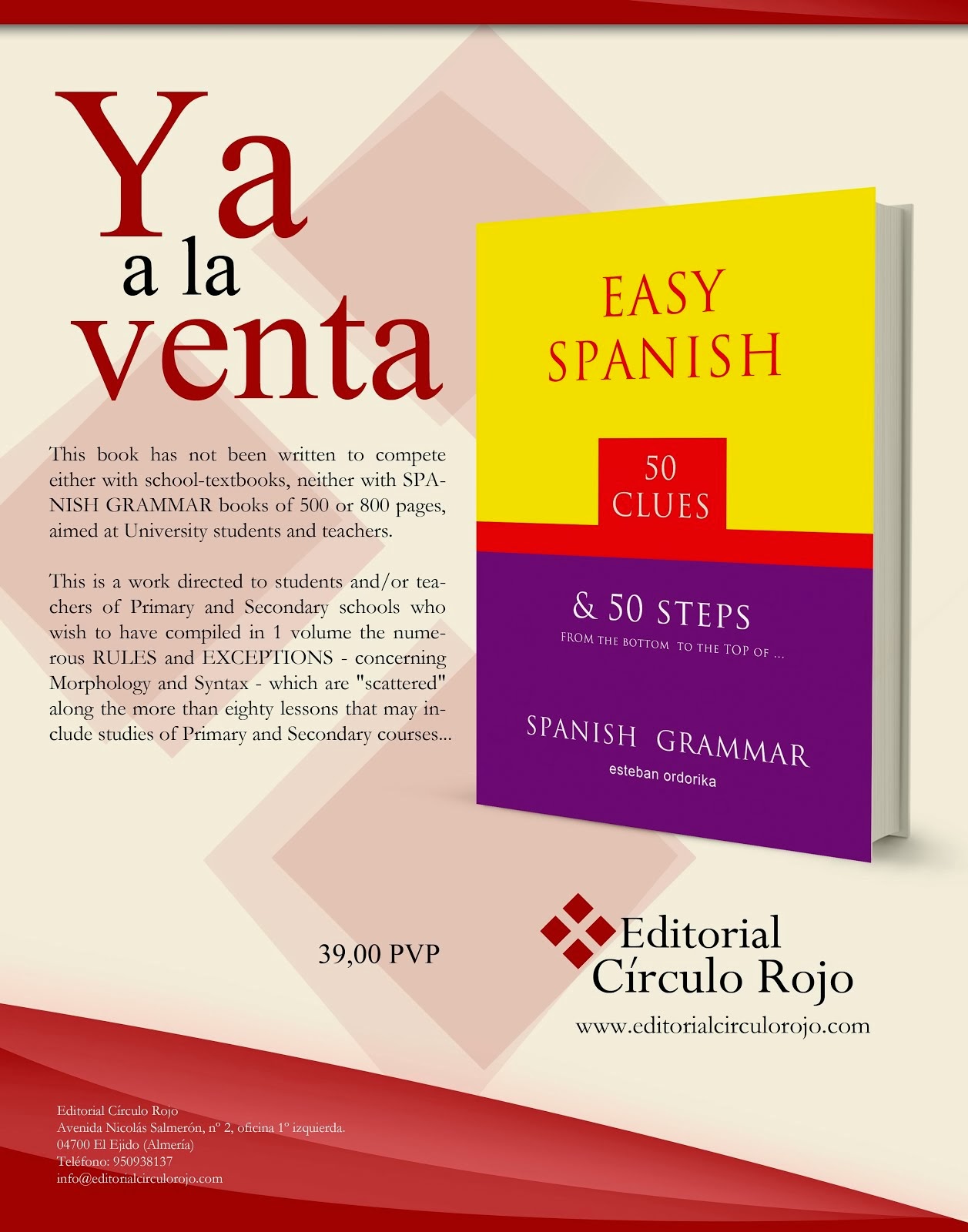 * SPANISH - 50 CLUES - Grammar * Julio 2013