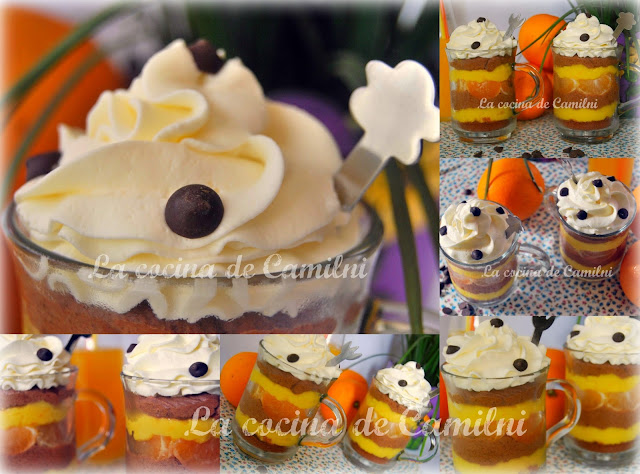 Trifle de crema pastelera de naranja y trufa (La cocina de Camilni) Trifle de crema pastelera de naranja y trufa (La cocina de Camilni)