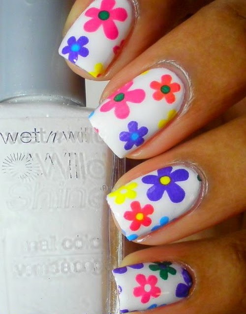 Uñas-flores