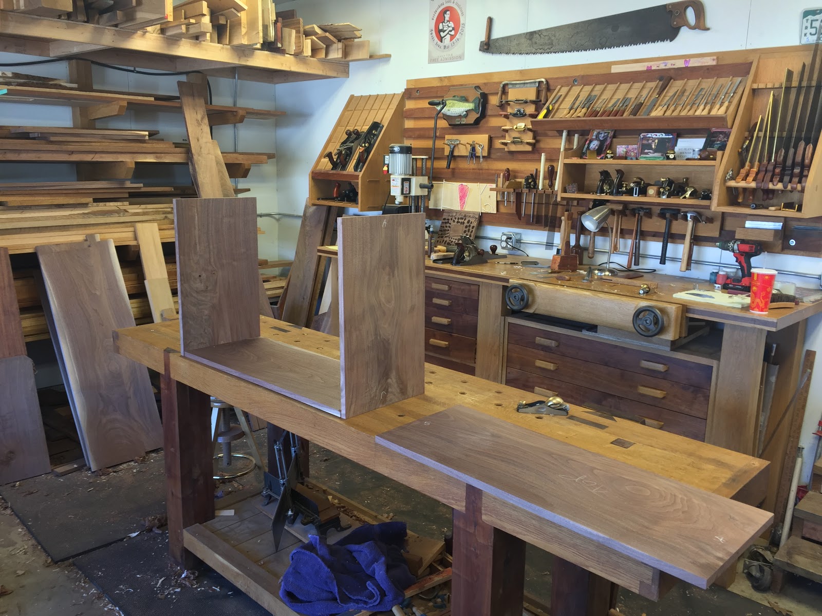 Westfall Woodcraft Walnut Turntable Stand A Wedding Song