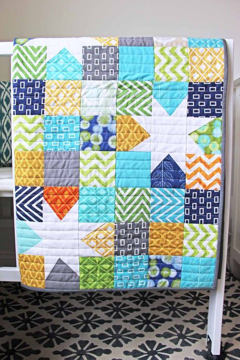 Confessions of a Fabric Addict: The First Stunning Stars Quilt ...
