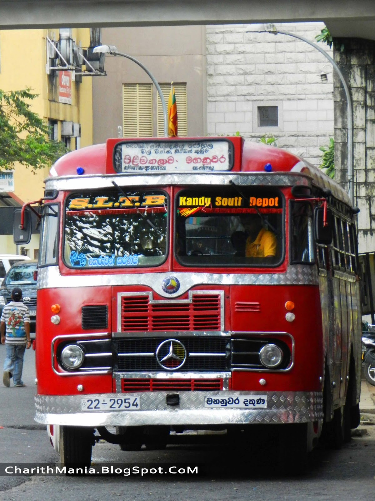 CharithMania "Routemaster Double Decker bus Kandy, Sri Lanka"
