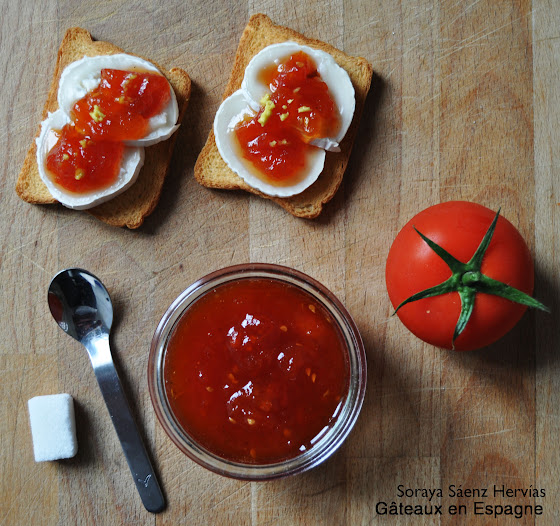 recette confiture tomate