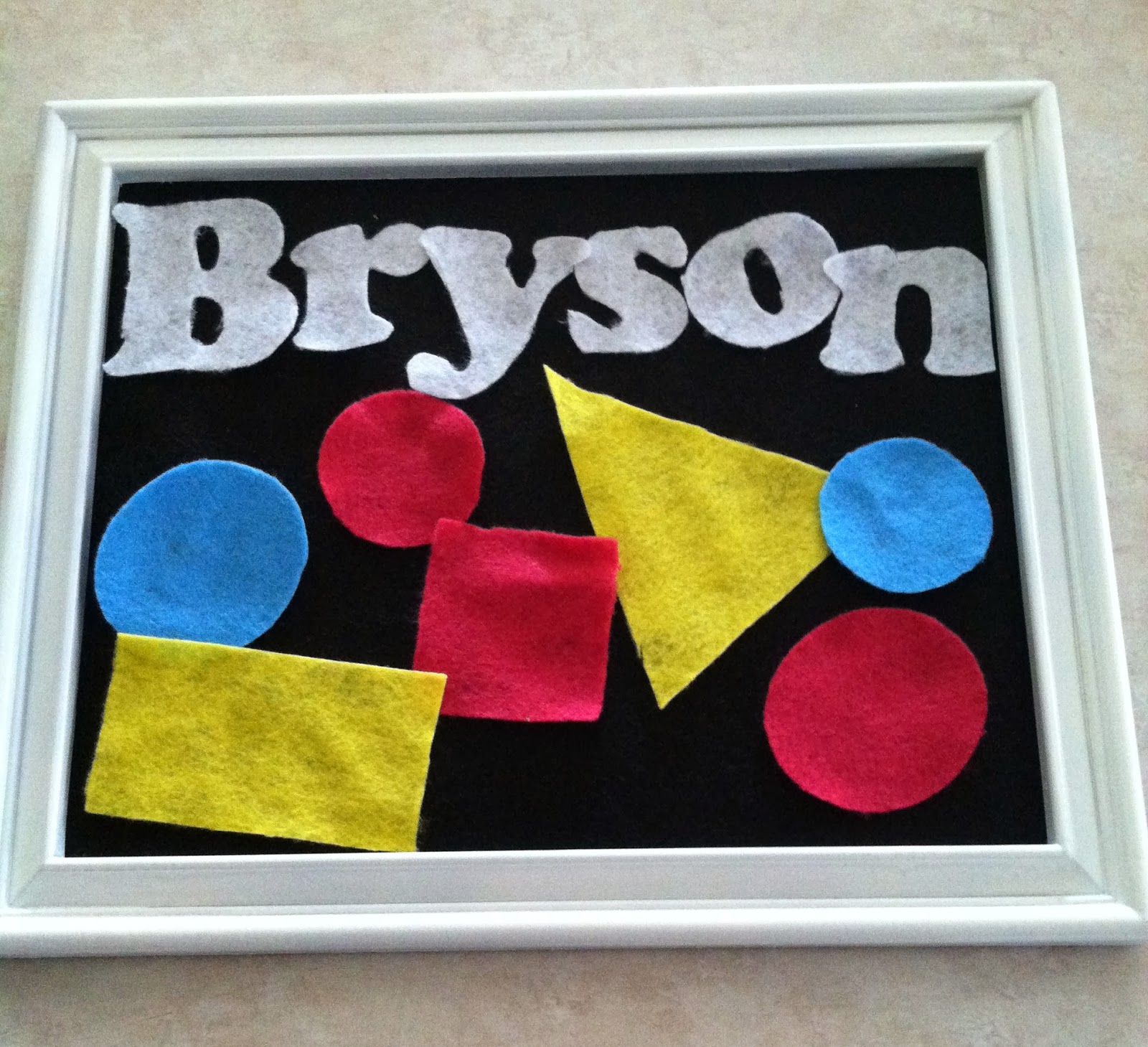 Burlap and Bananas DIY Toddler Felt Board