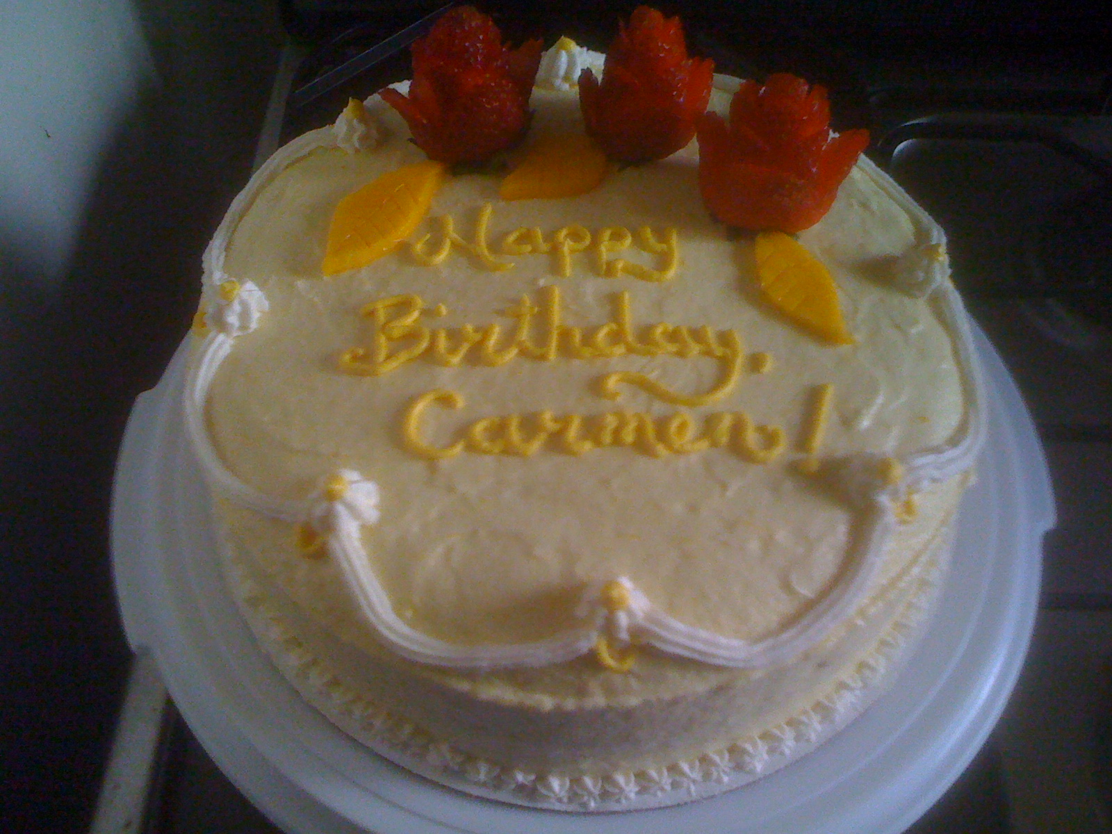 When Cakes Vegan: Happy Birthday, Mom!: Vegan Mango Cake