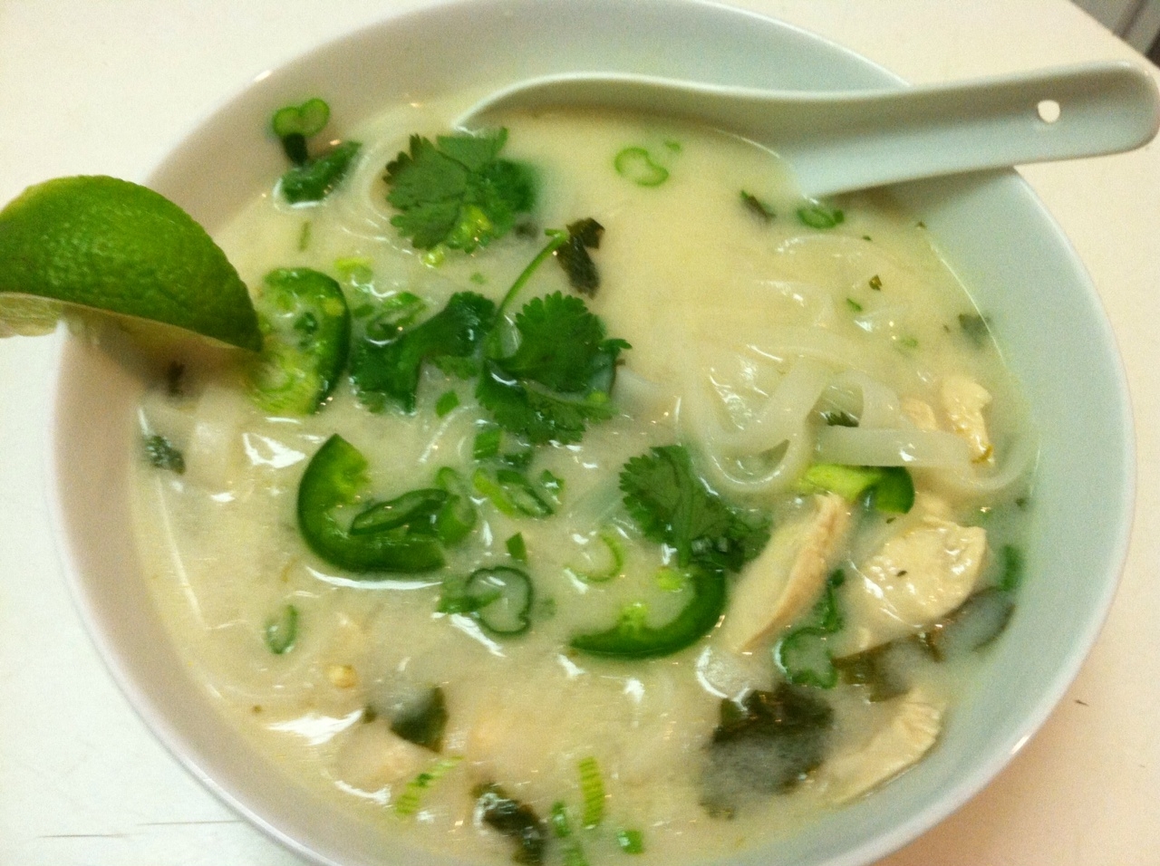Cheryl's Test Kitchen CoconutLime Chicken Noodle Soup