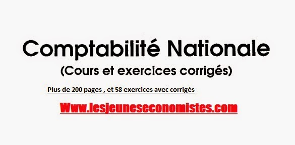 comptabilité nationale exercices corrigés gratuit pdf