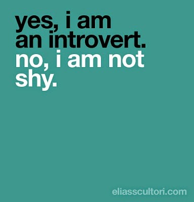 Introvert But Not Shy