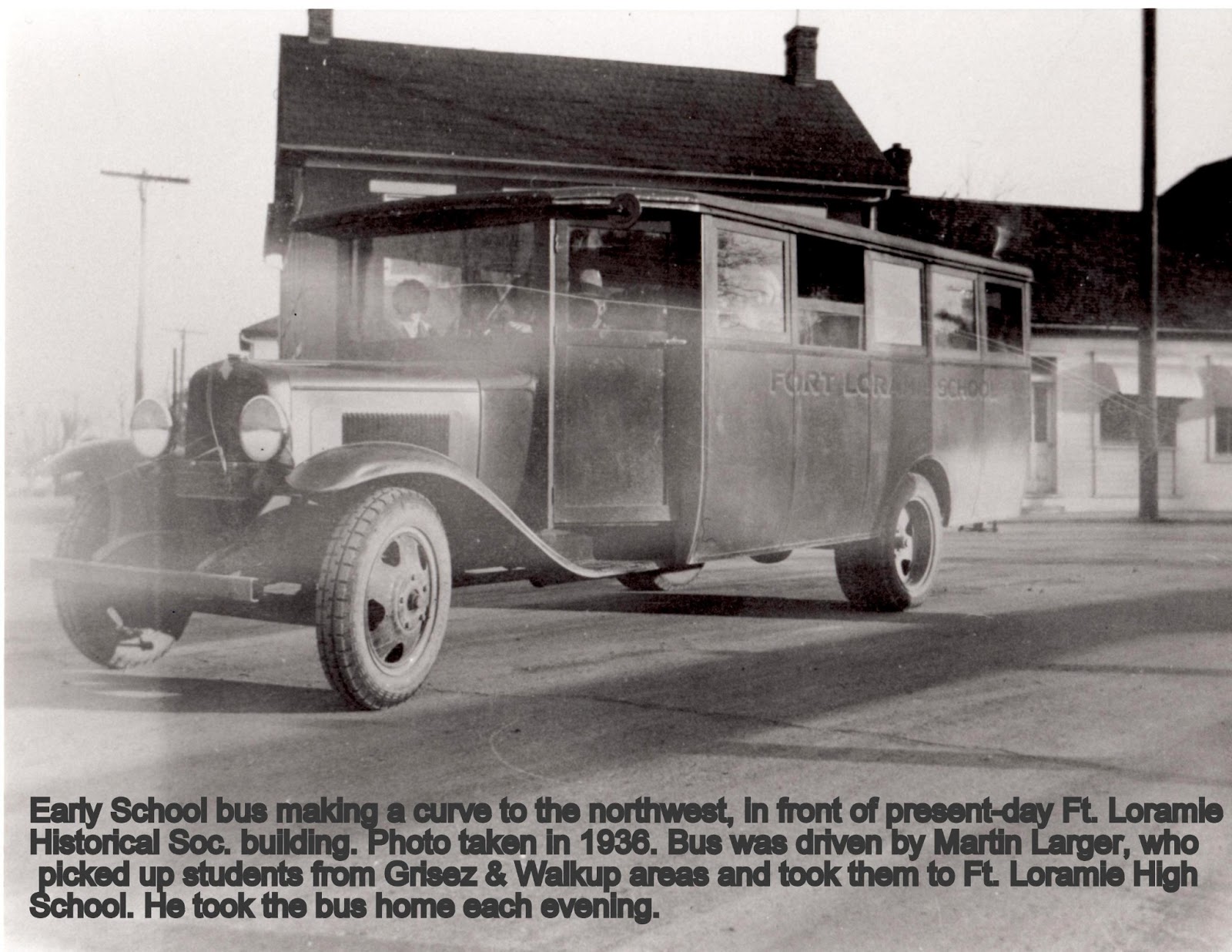 Boerger Pictorial History Early Ft. Loramie School