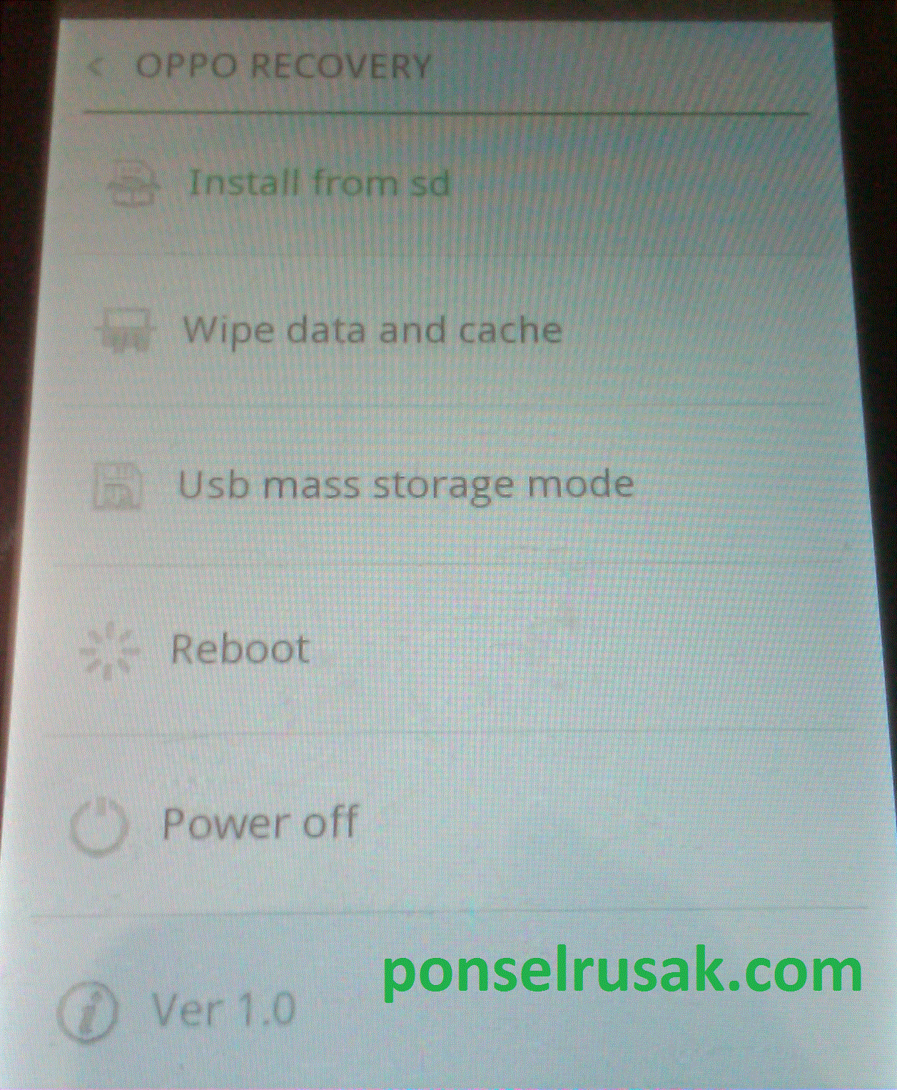 Tutorial cara mengatasi lupa pola oppo selengkapnya di ponsel rusak
