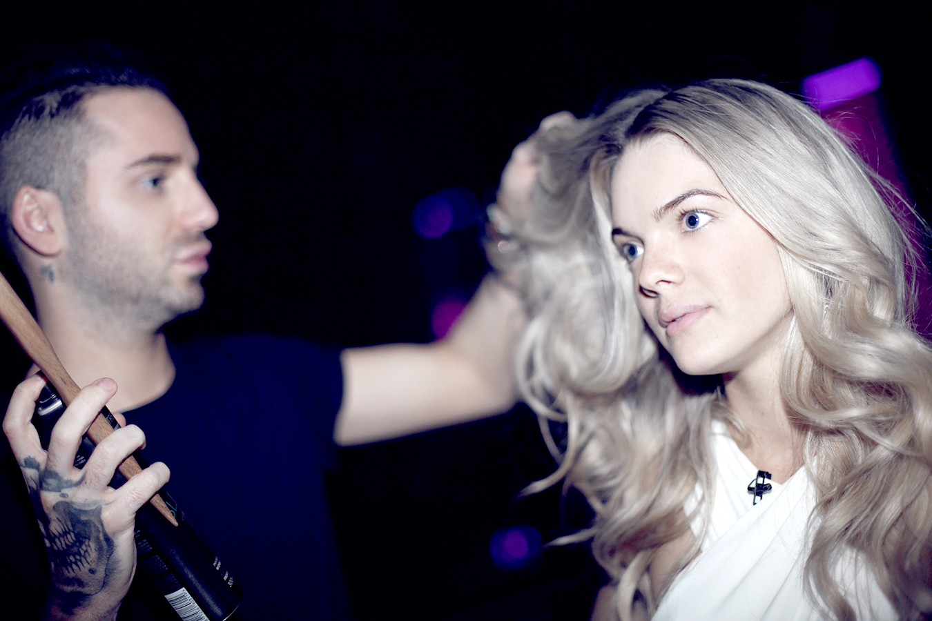 Behind The Scenes Xfactor With Tresemme Kayla Hadlington