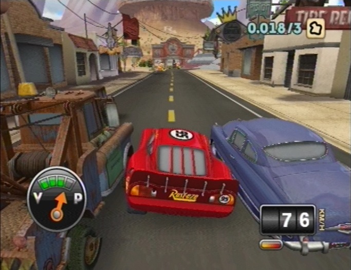Cars Mater National персонажи