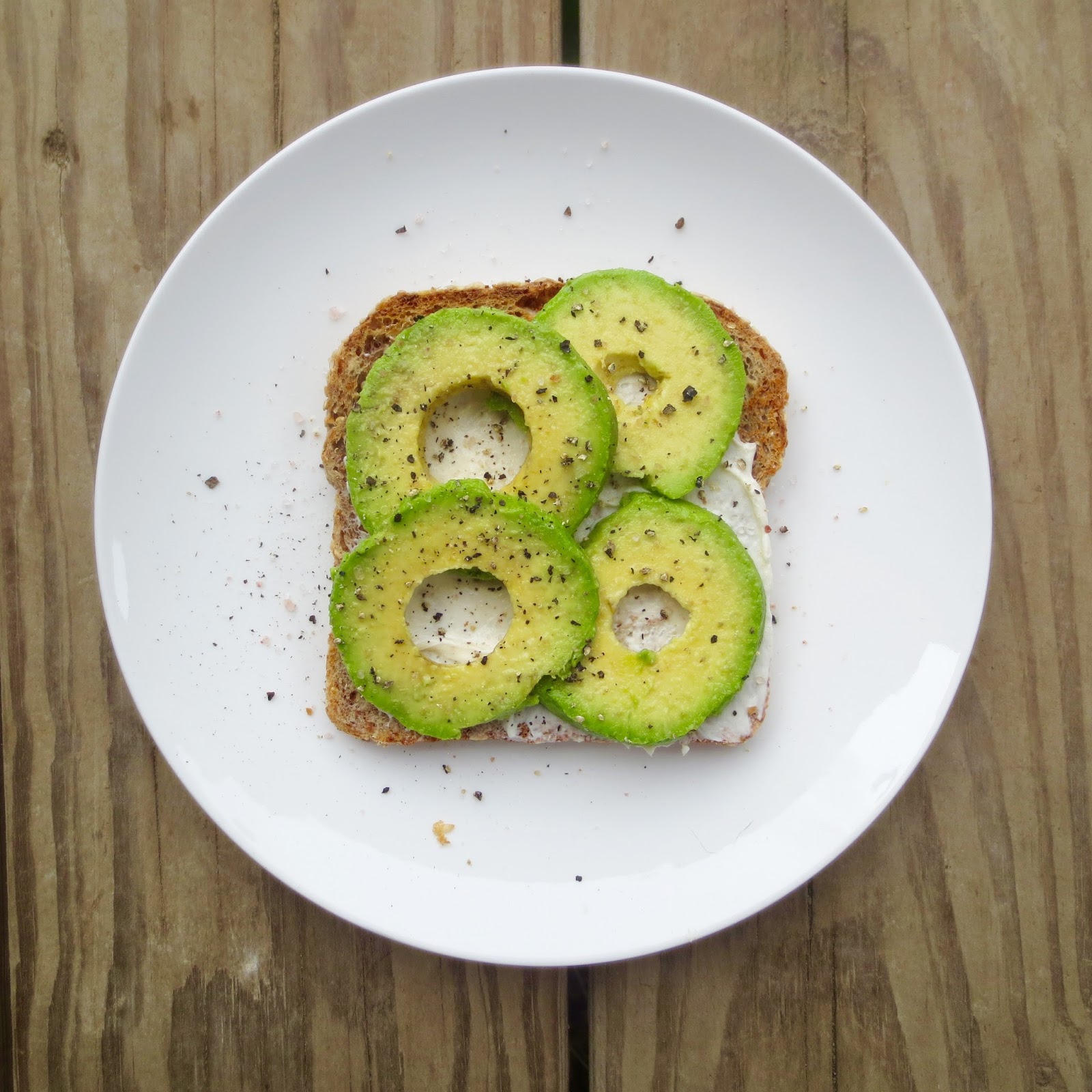 Simple Forest {Cream Cheese} Avocado Toast