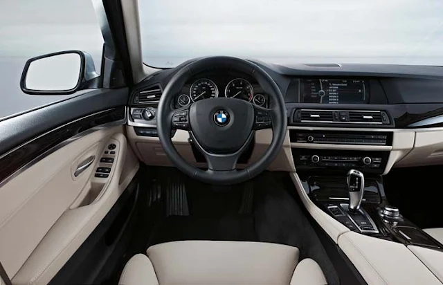 Novo BMW Serie 5 EfficientDynamics- interior painel