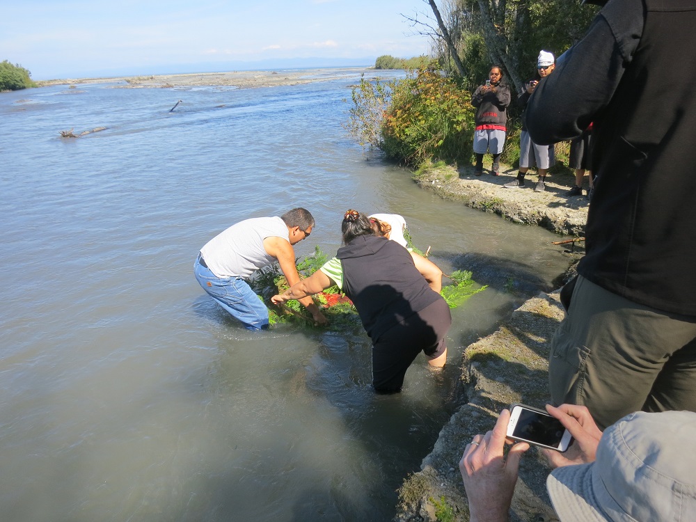 Lower Elwha Klallam Tribal Library Return of the First Salmon Ceremony