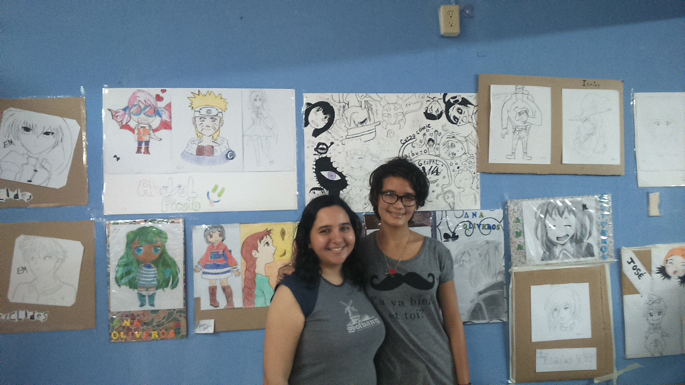 Fotos del curso de dibujo cómic manga