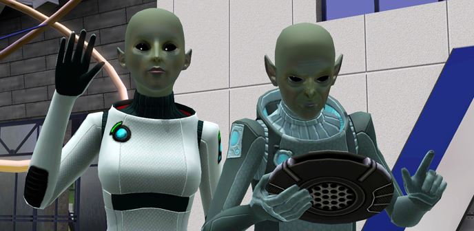 The Sims 3 : The Sims 3 Cztery Pory Roku - Kosmici
