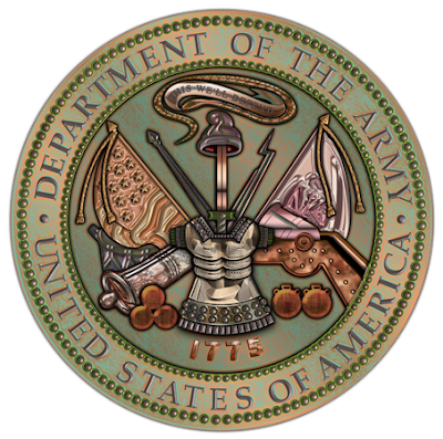 Military Insignia 3D : The United States Army Seal