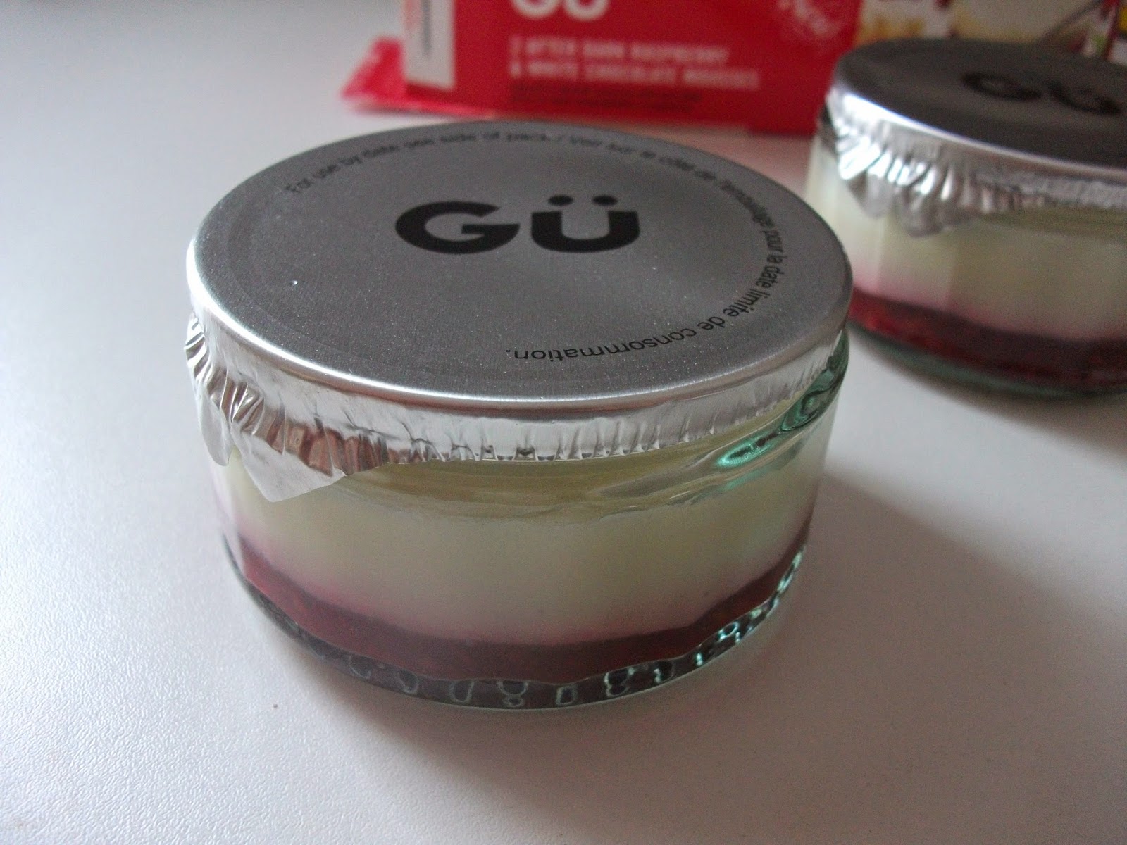 Kev's Snack Reviews GÜ Puds After Dark Raspberry & White Chocolate