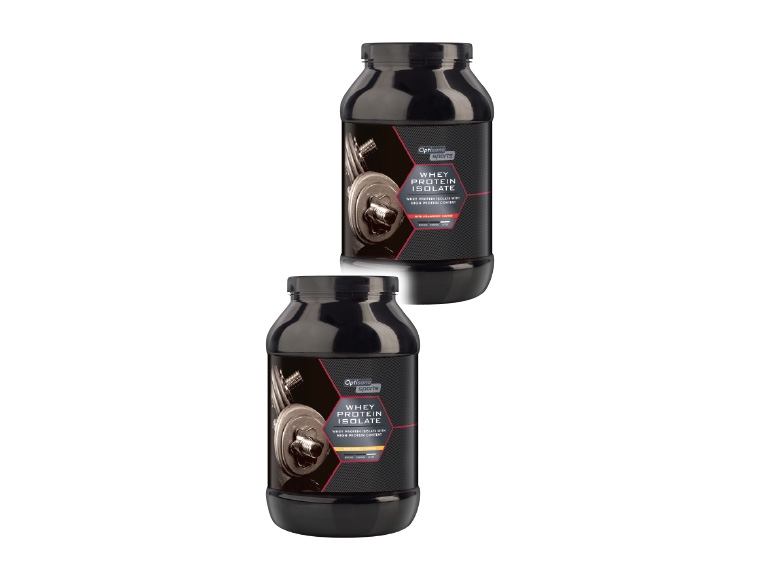 Optisana Sports Vanilla/Strawberry Whey Protein Isolate Lidl