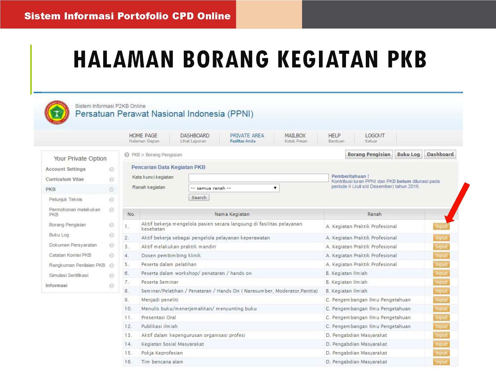 Tata Cara Pengajuan Pkb Online Website Dpd Ppni Sleman