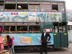 Me in front of the Tram.