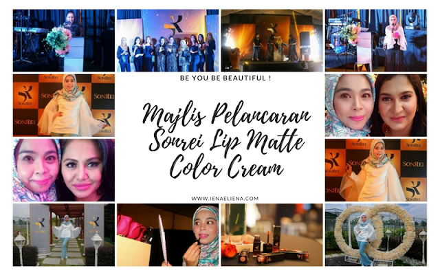 Majlis Pelancaran Sonrei Lip Matte Color Cream