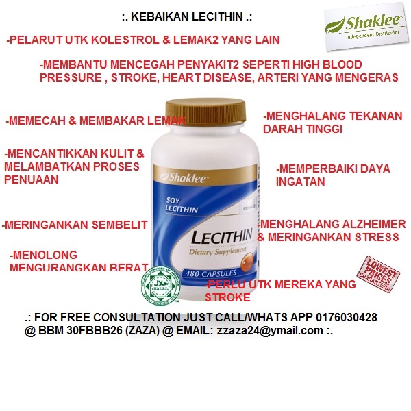 BELOG LECITHIN SHAKLEE