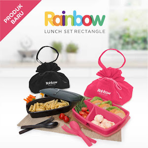 Rainbow Lunch Set Rectangle