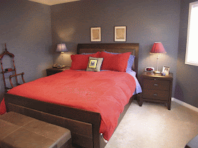 Ideas para decorar, diseñar y mejorar tu casa.: Dormitorios en Color Rojo