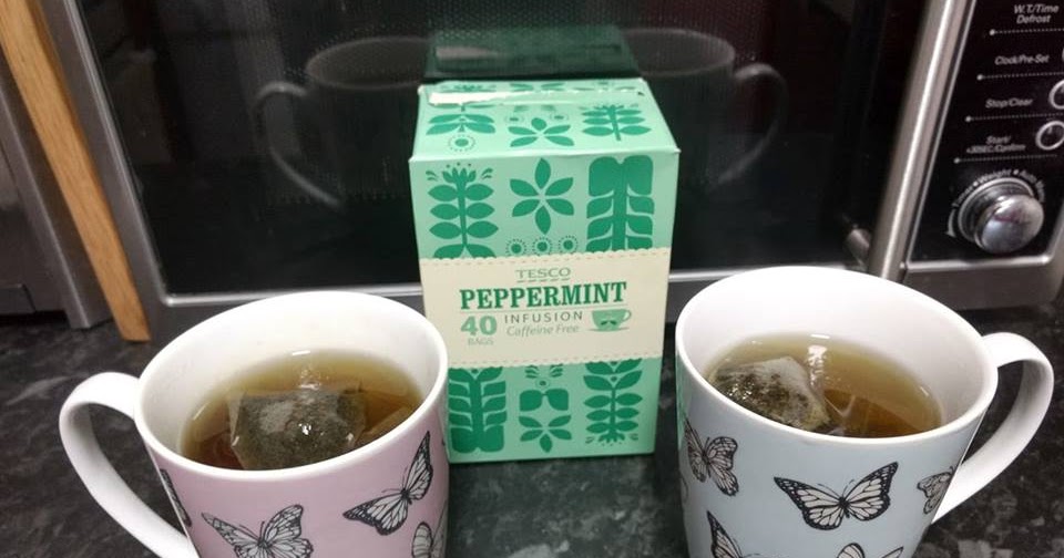beverage upon beverage upon beverage Tesco Peppermint Infusion