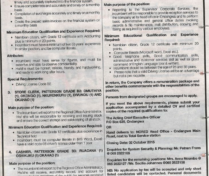 Jobs Search Boot Camp 2016 (Zimbabweans) Engineer x 6 Jobs