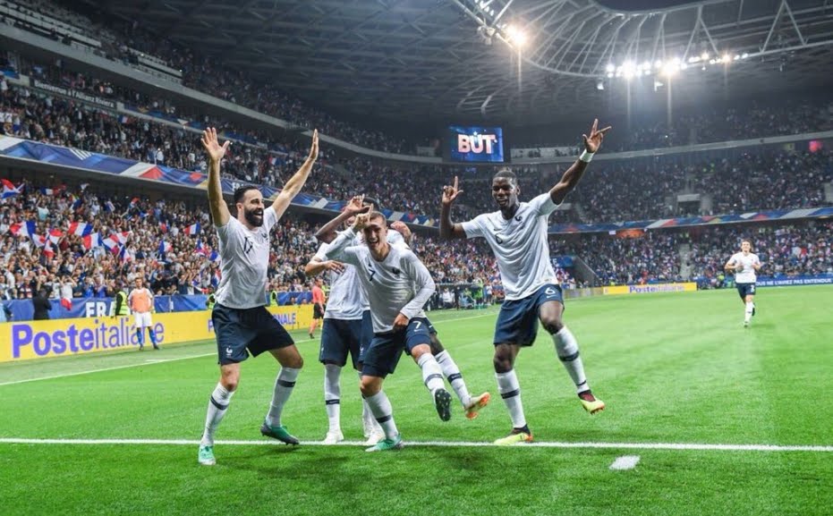 Francia batte Italia 3-1, bellissimo gol di Dembélé
