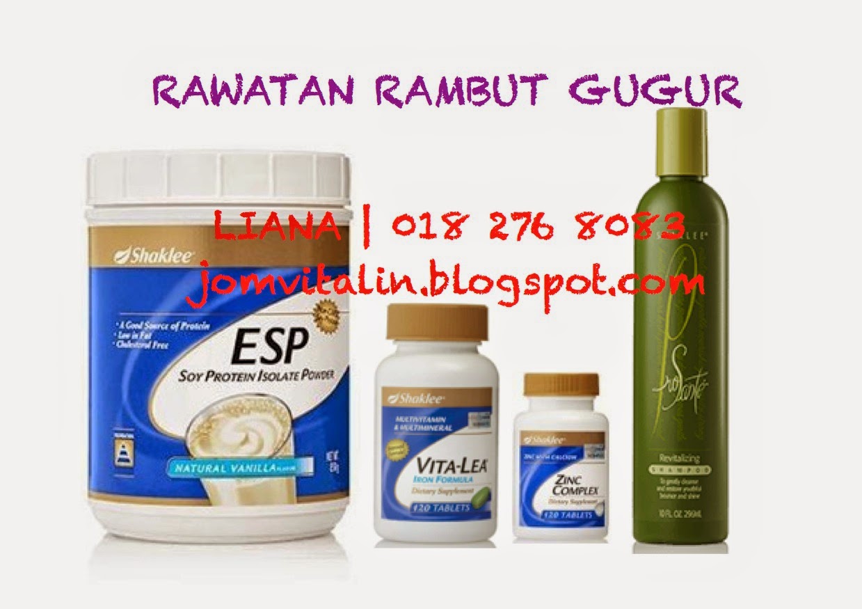 Set Rawatan Penjagaan Rambut Shaklee: Vitamin Untuk Rambut Gugur