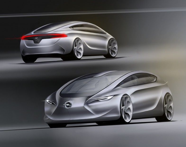 Opel Monza 2020 кроссовер