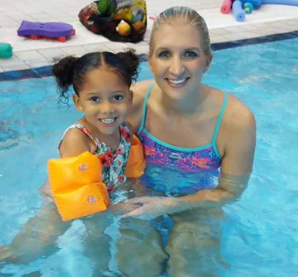 annabell learns to swim