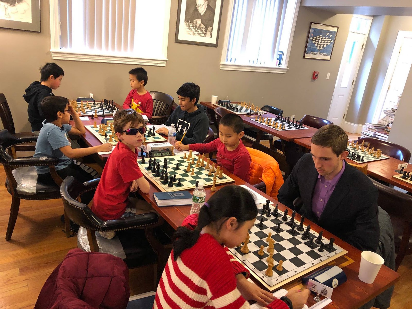 Boylston Chess Club log February 2019