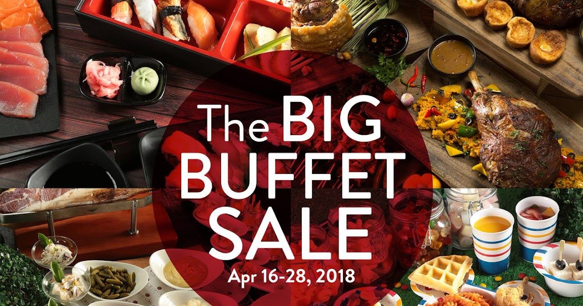 Manila Shopper Crimson Hotel's Cafe 8 Big Buffet SALE Apr 2018