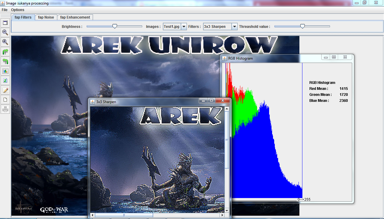 Tutorial Deteksi Warna RGB Image Processing Java ~ Kumpulan Tutorial