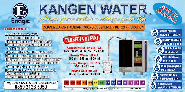  demo produk kangen water