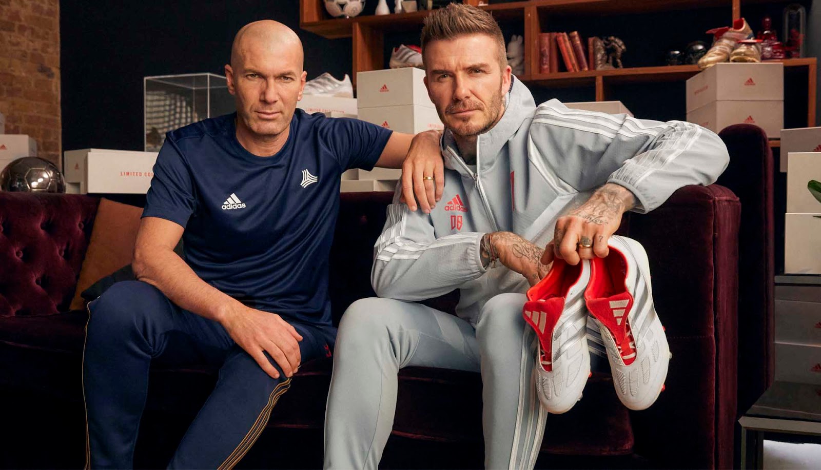 Beckham & Zidane: Spectacular Predator Icon 25 Year Pack - Footy Headlines