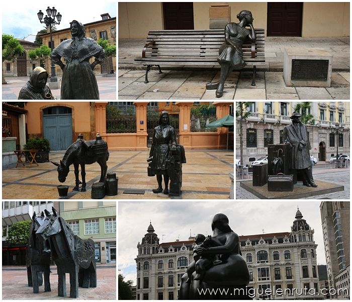 Esculturas-Oviedo-Asturias