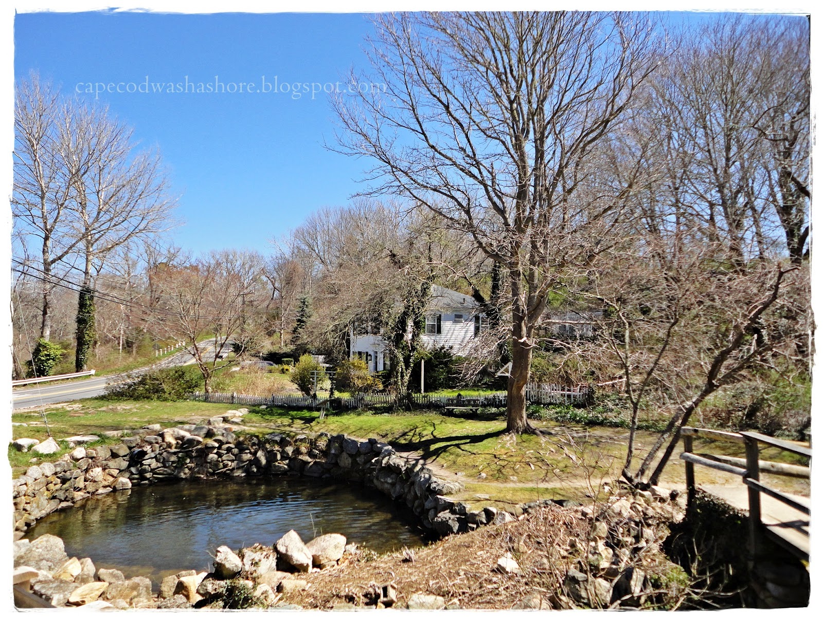 Cape Cod Washashore Stony Brook Grist Mill and Herring Run