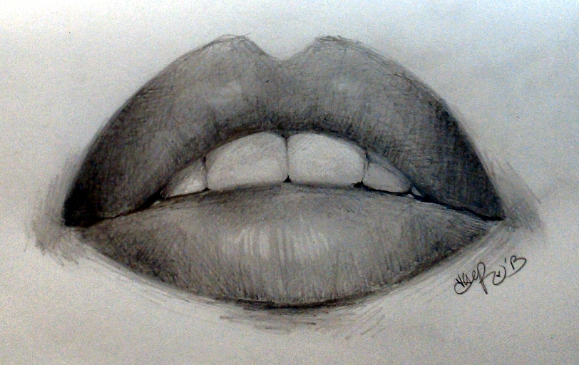 Грустные губы