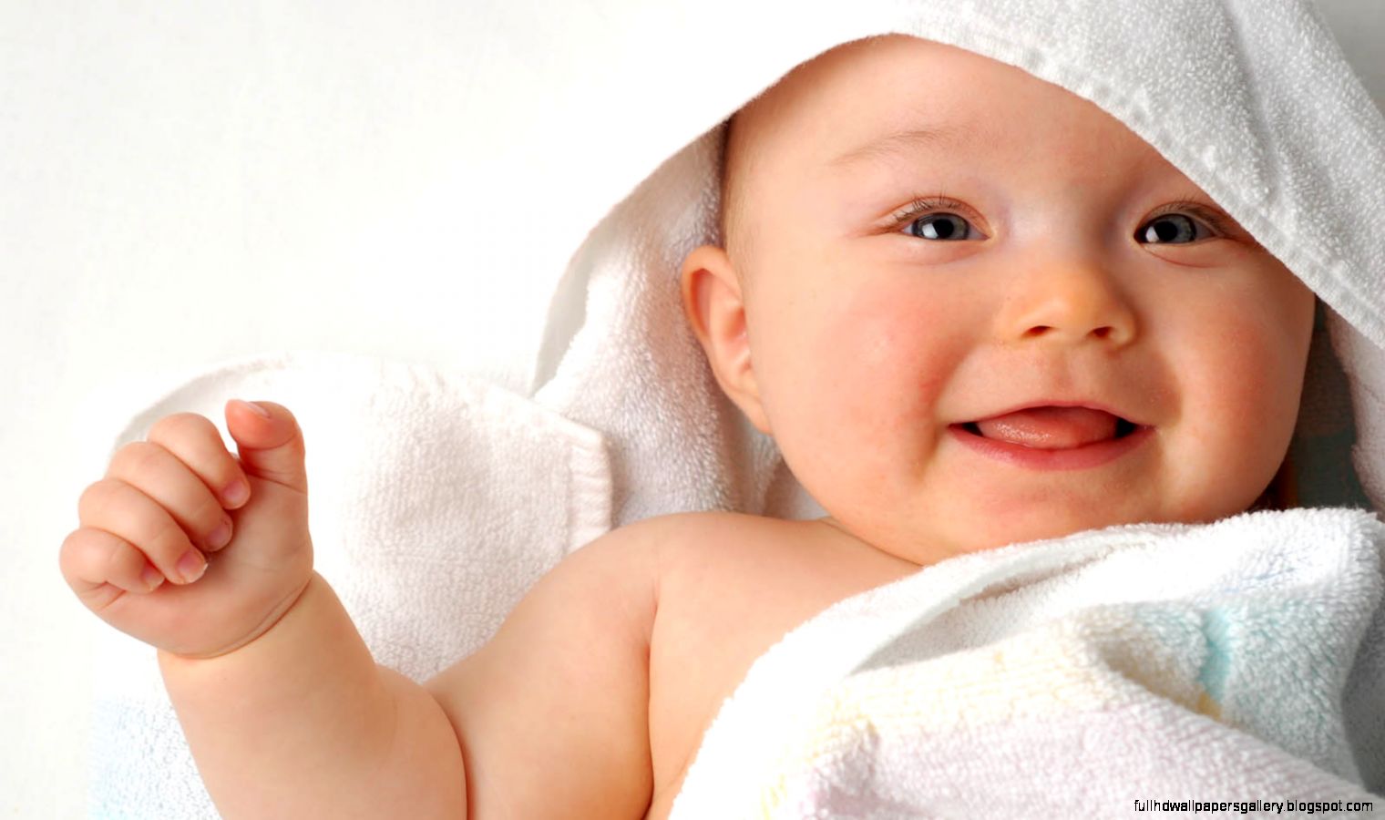Cute Baby Boy Smiling
