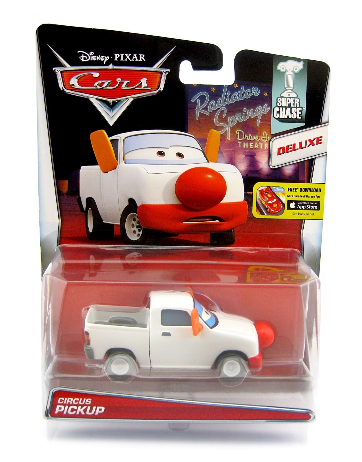 Dan the Pixar Fan Cars Circus Pickup (Super Chase)
