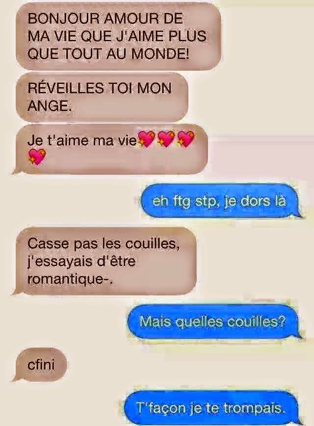 Pourquoi Je Ne Recois Pas Certain Sms Chérie, si je te disais que j'ai gagné à la loterie, que ferais-tu