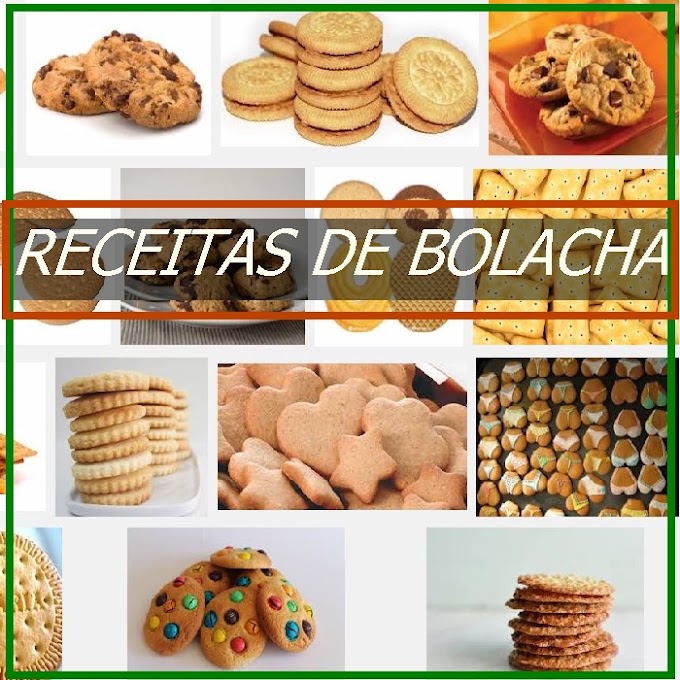 RECEITAS DE BOLACHA