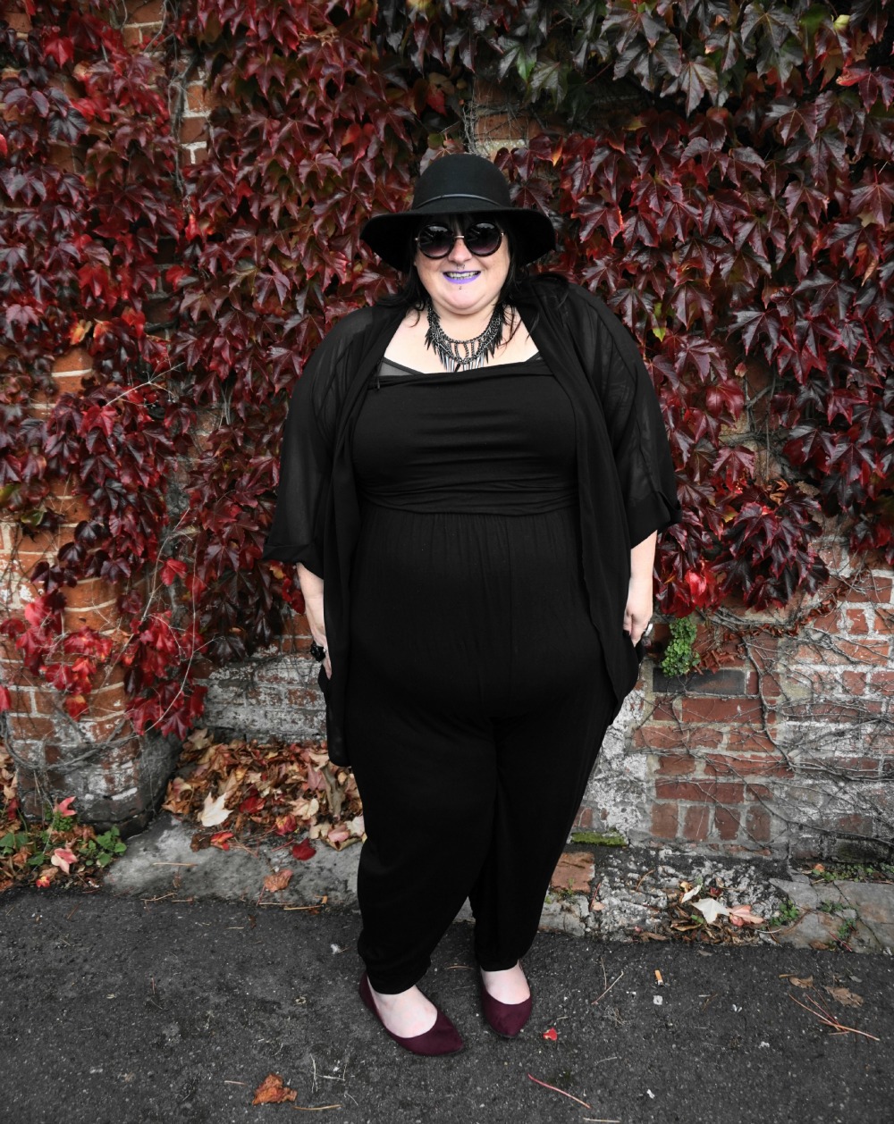 PLUS SIZE WITCHY GOTHIC BLACK OOTD INSPIRED BY AMERICAN HORROR STORY COVEN